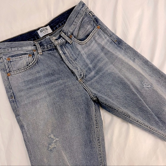AGOLDE jamie high rise classic jeans size 25 - Picture 10 of 12